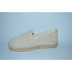AS: ALPARGATAS SESMA LINO/CRUDO