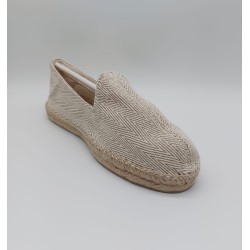 AS: ALPARGATAS SESMA LINO/CRUDO