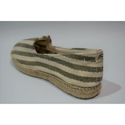 AS: ALPARGATAS SESMA RAYAS-VERDE
