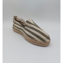 AS: ALPARGATAS SESMA RAYAS-VERDE