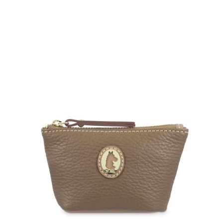 EL POTRO: MONEDERO LLAVERO MUJER EN PIEL VACUNO 1526-OASIS