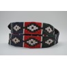 Cinturón Argentino Bordado PIEL VACUNO 105876-AZUL-VERDE-ROJO-BLANCO