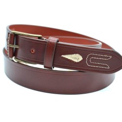 MARISMA: CINTURÓN ROCIERO DE VAQUETILLA BORDADA JP170-LIBANO