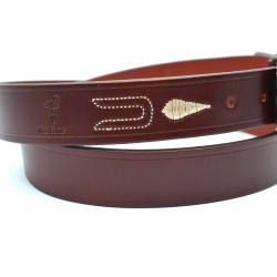 MARISMA: CINTURÓN ROCIERO DE VAQUETILLA BORDADA JP170-LIBANO