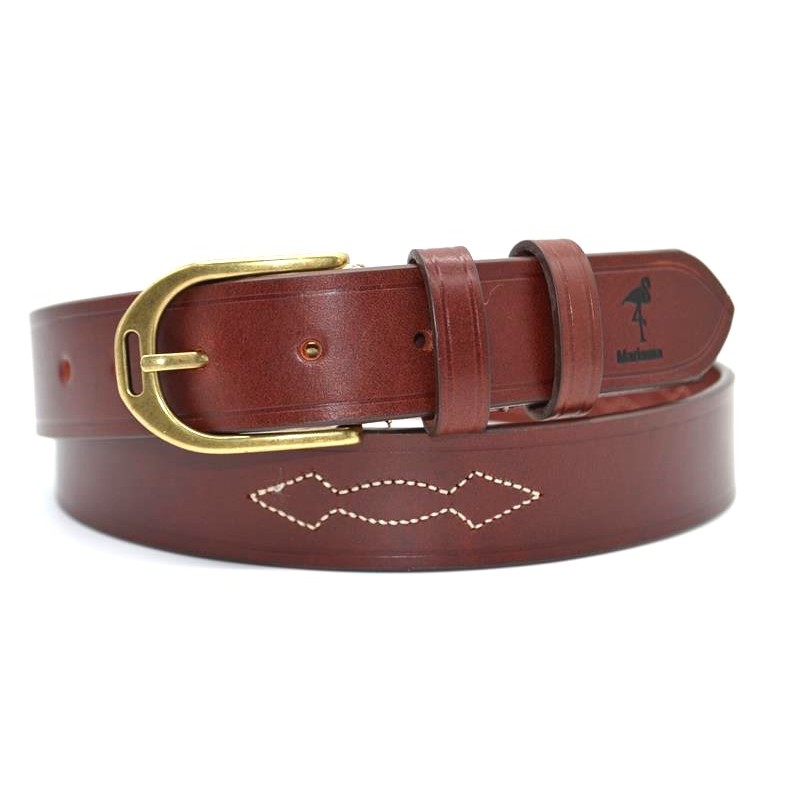 MARISMA: CINTURÓN ROCIERO DE VAQUETILLA BORDADA JP169-LIBANO