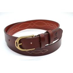 MARISMA: CINTURÓN ROCIERO DE VAQUETILLA BORDADA JP169-LIBANO