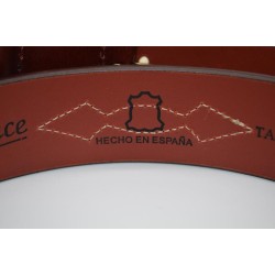 MARISMA: CINTURÓN ROCIERO DE VAQUETILLA BORDADA JP169-LIBANO