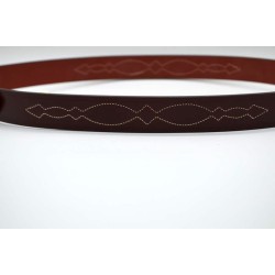 MARISMA: CINTURÓN ROCIERO DE VAQUETILLA BORDADA JP169-LIBANO