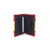 MARISMA: CARTERA CON MONEDERO DE 11 CM. BANDERA DE ESPAÑA CON GOMILLA 7275Ñ