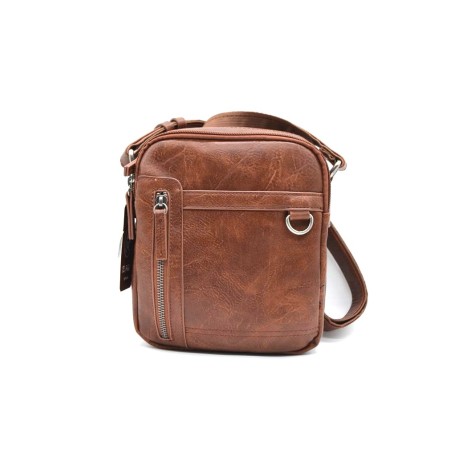 El Potro: Bolso bandolera hombre 76542-BERLIN-Cuero