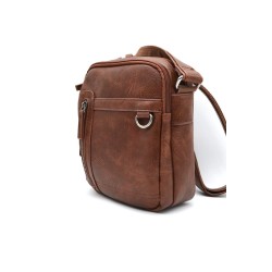 El Potro: Bolso bandolera hombre 76542-BERLIN-Cuero