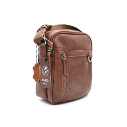 El Potro: Bolso bandolera hombre 76542-BERLIN-Cuero