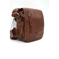 El Potro: Bolso bandolera pequeño hombre 76443-BERLIN-Cuero