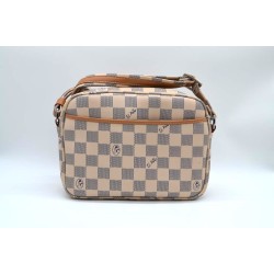 El Potro: Bolso bandolera mediano mujer 1266-CHESS-BEIGE