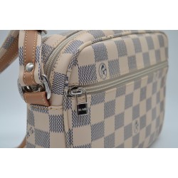 El Potro: Bolso bandolera mediano mujer 1266-CHESS-BEIGE
