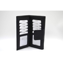 EL POTRO: CARTERA MUJER 19CM. 719-MONOGRAM-NEGRA