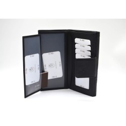 EL POTRO: CARTERA MUJER 19CM. 719-MONOGRAM-NEGRA