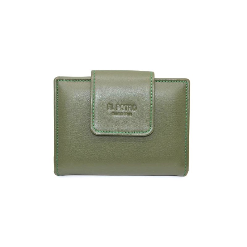 EL POTRO: CARTERA MUJER 12 CM. 721-AGRA-VERDE