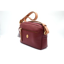 EL POTRO: BOLSO BANDOLERA MUJER PIEL 1507-OASIS-BURDEOS