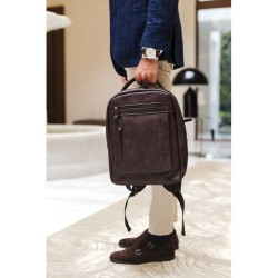 EL POTRO: MOCHILA HOMBRE 76596-BERLIN-MARRON