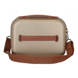 EL POTRO: NECESER DE VIAJE ABS  51239-OCURI-CHAMPAGNE