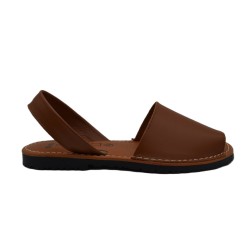 ORTUÑO: IBICENCA DE PIEL PLANTA ACOLCHADA CUERO