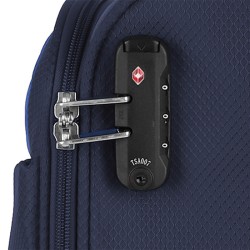 GABOL: MALETA CABINA DE POLIÉSTER 4R 114022-CLOUD-AZUL