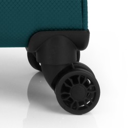 GABOL: MALETA CABINA DE POLIÉSTER 4R 114022-CLOUD-TURQUESA