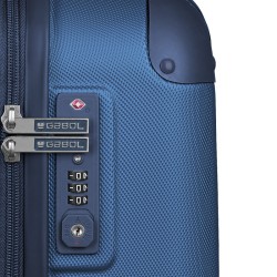 GABOL: MALETA CABINA EXPANDIBLE ABS 4R 123422 BALANCE XP AZUL
