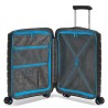 RV RONCATO: Maleta cabina 4R B-FLYING NEON 417983-NEGRA
