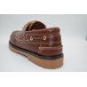 ROUTE 83: NÁUTICO DE PIEL CON SUELA COSIDA TIPO TINBERLAND.