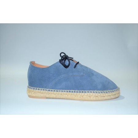 ALPARGATA DE MUJER EN SERRAJE COLOR JEANS