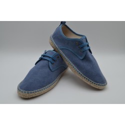 BONADONA: ALPARGATAS DE HOMBRE DE CORDONES JEANS