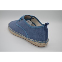 BONADONA: ALPARGATAS DE HOMBRE DE CORDONES JEANS