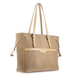 EL POTRO: BOLSO SHOPPING MUJER EN LONA Y PIEL 4501-BASE