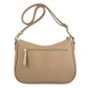 EL POTRO: BOLSO GONDOLA MUJER DE 3 CREMALLERAS EN LONA Y PIEL 4507-BASE
