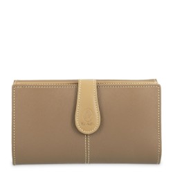 EL POTRO: CARTERA MUJER GRANDE DE LONA Y PIEL 17 CM. 4530-BASE