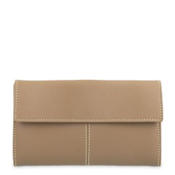 EL POTRO: CARTERA MUJER GRANDE DE LONA Y PIEL 17 CM. 4530-BASE