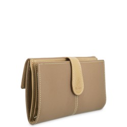 EL POTRO: CARTERA MUJER GRANDE DE LONA Y PIEL 17 CM. 4530-BASE