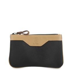 EL POTRO: MONEDERO MEDIANO DE 14 CM. DE LONA Y PIEL 4534-BASE