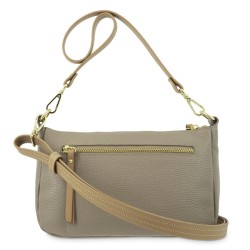 EL POTRO: BOLSO PEQUEÑO DE MUJER EN PIEL VACUNO 1516-OASIS-TOPO