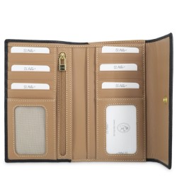 El Potro: Cartera grande mujer piel 1521-OASIS-NEGRA