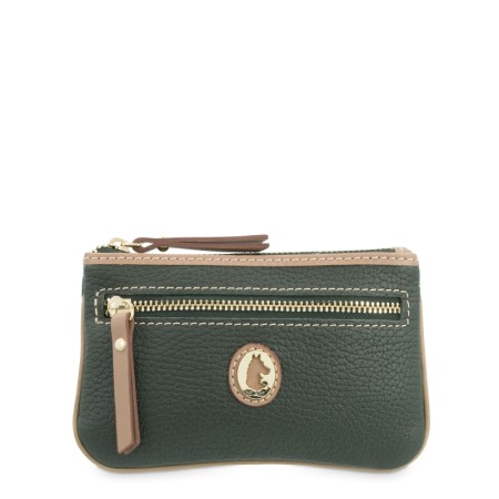 EL POTRO: MONEDERO LLAVERO MUJER EN PIEL VACUNO 1523-OASIS