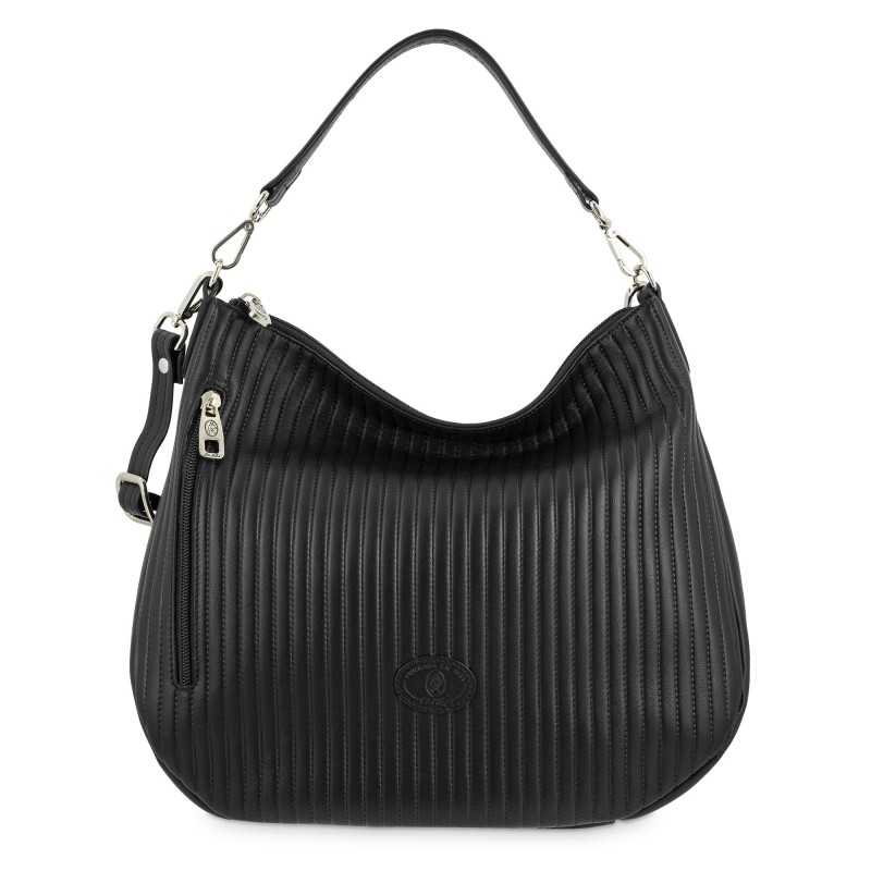 EL POTRO: BOLSO HOBO MUJER EN PIEL VACUNO 1400-CROMO