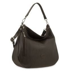 EL POTRO: BOLSO HOBO MUJER EN PIEL VACUNO 1400-CROMO