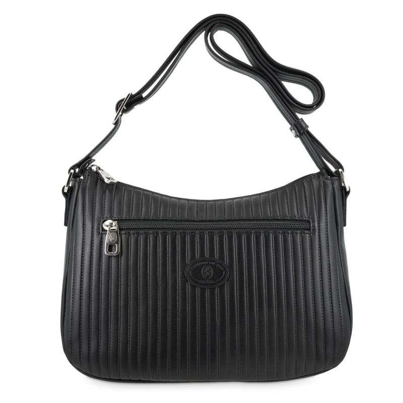 EL POTRO: BOLSO HOBO MUJER CON  BANDOLERA EN PIEL VACUNO 1406-CROMO