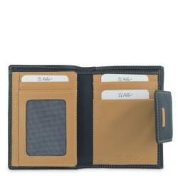 EL POTRO: CARTERA MUJER PEQUEÑA PIEL 1062-MATE