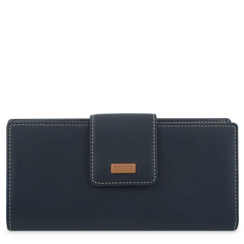 EL POTRO: CARTERA MUJER GRANDE PIEL 1064-MATE