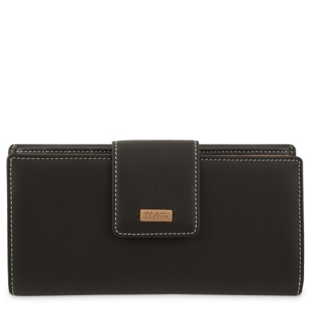 EL POTRO: CARTERA MUJER GRANDE PIEL 1064-MATE