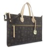 EL POTRO: BOLSO CARPETA MUJER EN LONA Y PIEL VACUNO 2257-VINTAGE